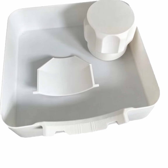 Washer Drain Pan, Washing Machine Drainage Tray, Universal Front-Load Washing Machine Drain Pan, Easy Installation for Basements, Apartments, Garages, and Rentals
