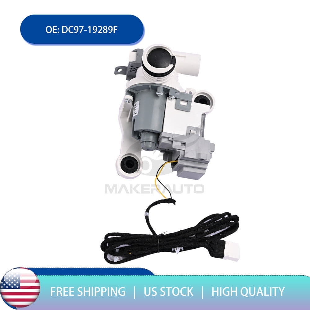 Washer Drain Pump Assembly for Samsung Washer DC97-19289F DC97-19289B