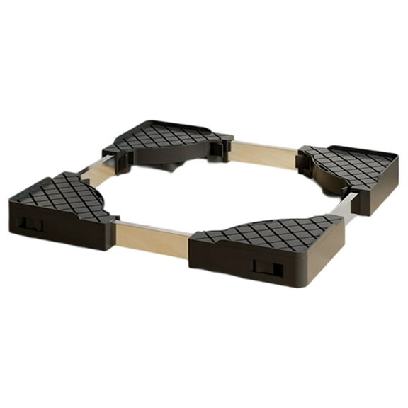 Washer Dryer Base Frame Mobile Rolling Design with Rubber Feet for Washing