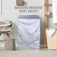 thumbnail image 1 of Washer Dryer Covers Practical Sun Protection Cover Washing Machine Dust Protection Dustproof Washing Machine Cover, 1 of 8