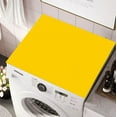 thumbnail image 1 of Washer and Dryer Covers Protector Mat, 23.6" x 19.7" Pure Color Silicone Rubber Mat for Laudry Machine & Dryer, Non-slip Waterproof Washable Pad for Laundry & Kitchen（Pure Color-Yellow）, 1 of 4