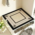 thumbnail image 1 of Washer Dryer Dust Cover Mat 19.7" x 23.6" Anti-Slip Washer Dryer Top Mat Covers,Washing Machine Top Protector Dust-Proof Cover, Washer Dryer Top Protector Covers for Laundry Kitchen Home, 1 of 6