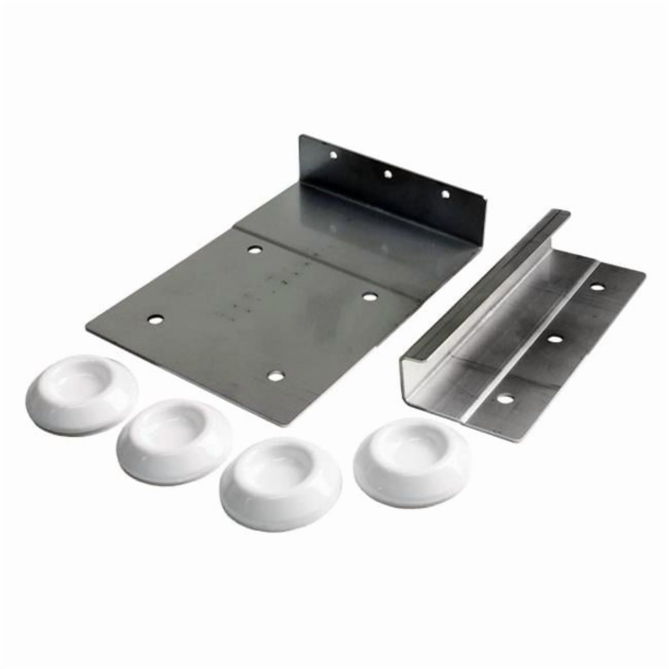 Washer & Dryer Mounting Bracket Stack Kit, Stainless Steel