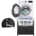 thumbnail image 1 of Washer Dryer Pedestal Stand, 24.1" Laundry Pedestal for Compact Washing Machine, 1 of 9