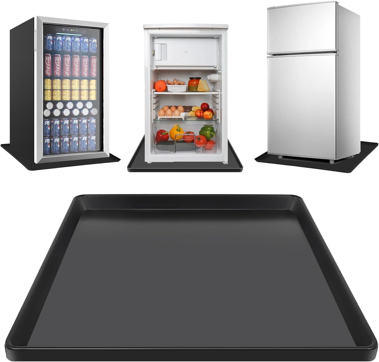 Washer Dryer Protective Silicone Rubber Mat for Washer and Dryer Cover