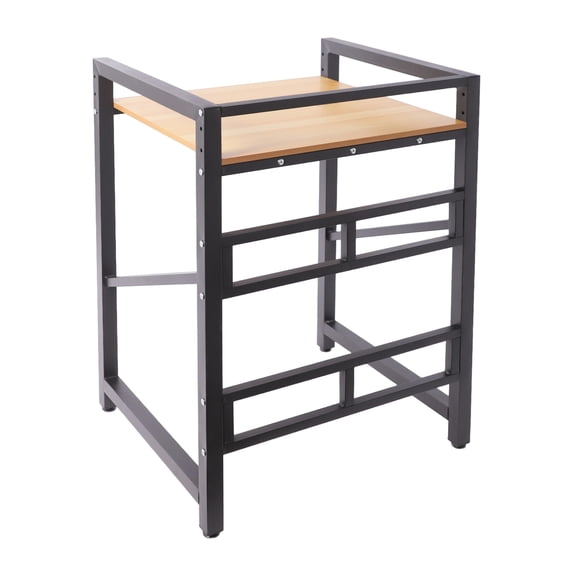 Washer Dryer Stacking Rack Stand, Heavy Duty Washing Machine Shelf with Adjustable Design, Load Capacity 660 lbs, Washer&Dryer Storage Shelf for Kitchens, Bathrooms, Laundry Rooms
