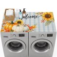 Washer and Dryer Topper Protector Mat 51.2x25.6 in, Thanksgiving ...