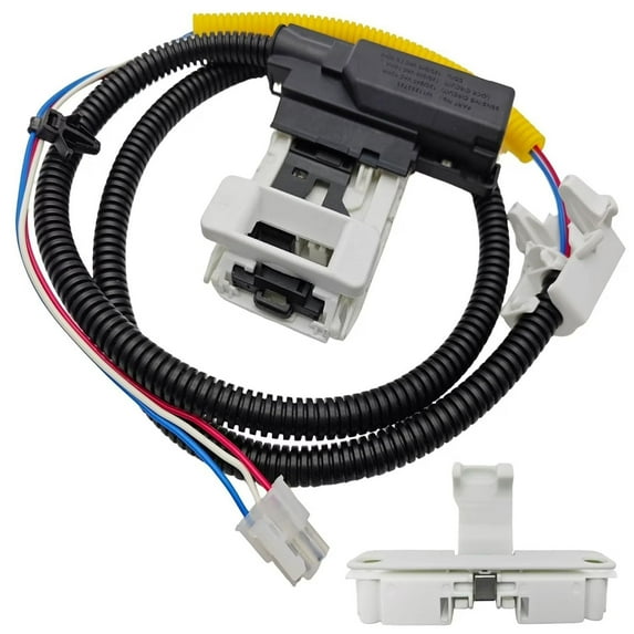 Washer Lid Lock Assembly W11307244 W10682535 and Lid Strike W10837741 Fit for Whirlpool Maytag Amana Kenmore, Washing Machine Door Latch Assembly