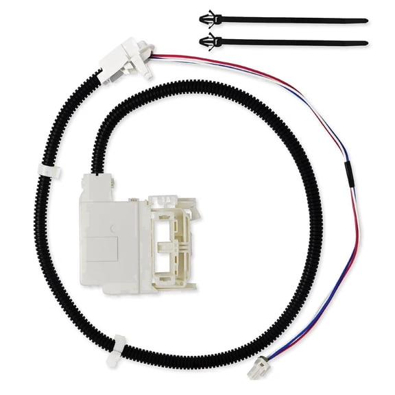 Washer Lid Lock with Wire Harness WH08X32657 WH08X31222 for Most GE Washing Machine Door Latch Replace 4963152 AP7033485