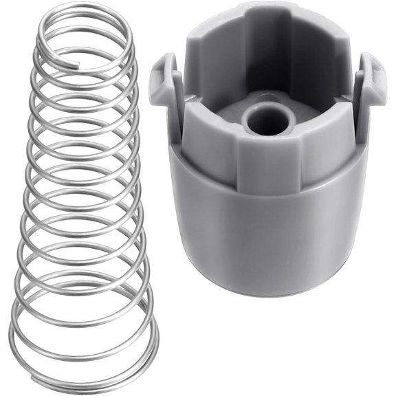Washer Magnetic Door Plunger Replacement Part, Universal Washing Machine Magnetic Door Plunger with Spring, Strong Magnetic Force Durable Rust-proof Easy to Install