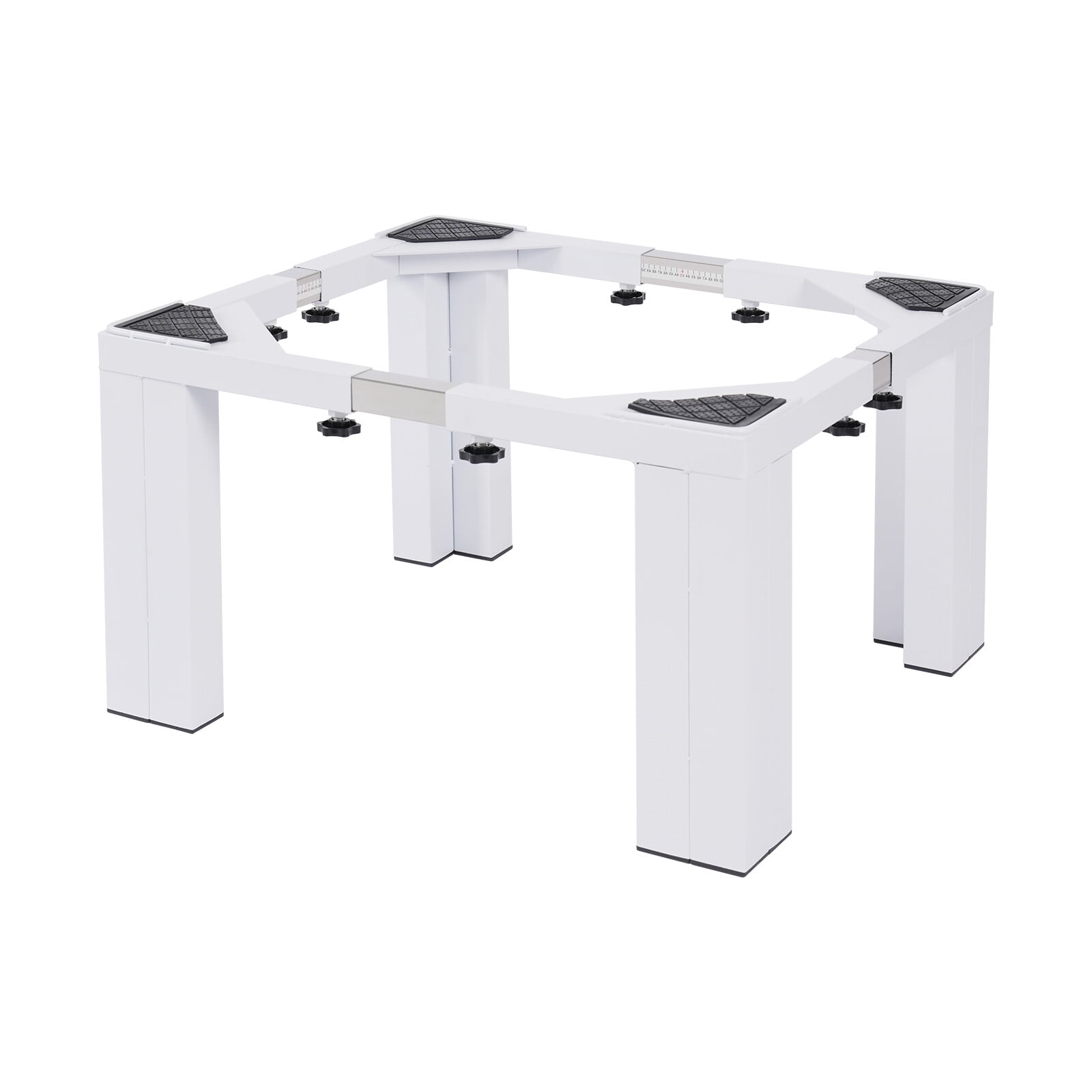 Washer Pedestal Stainless Steel Dryer Stand Pedestal Washing Machine Stand White