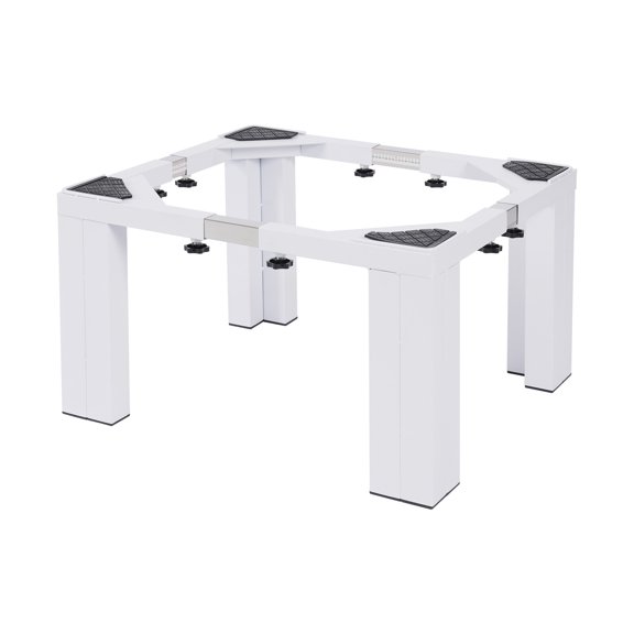 Washer Pedestal Stainless Steel Dryer Stand Pedestal Washing Machine Stand White