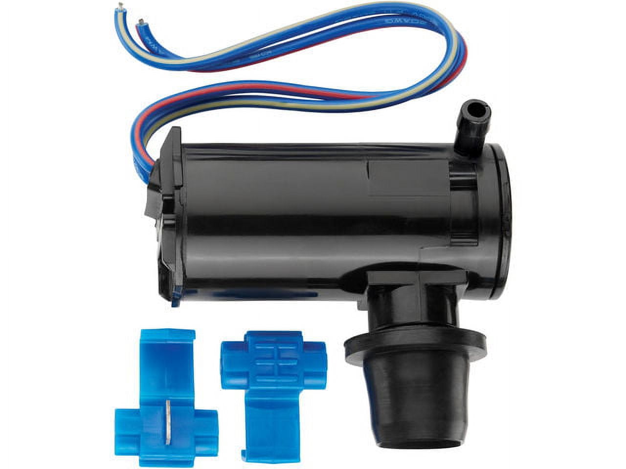 Evan-Fischer Windshield Washer Pump – Front Or Rear Fit For F150, F250-F550, Ram, And MKZ