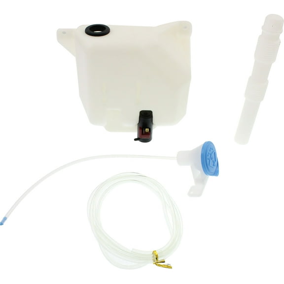 Washer Reservoir Compatible with ACURA TSX 2004-2008 Assembly with Pump Inlet Hose and Cap