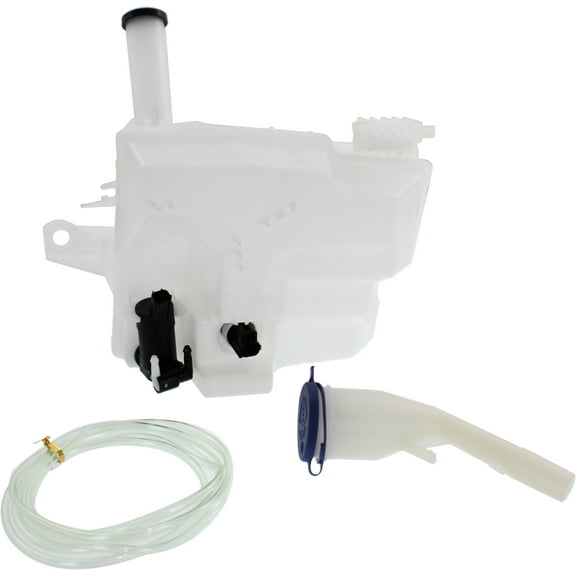 Washer Reservoir Compatible with FORD FOCUS 2012-2018 Assembly with Pump Inlet Cap and Sensor Hatchback