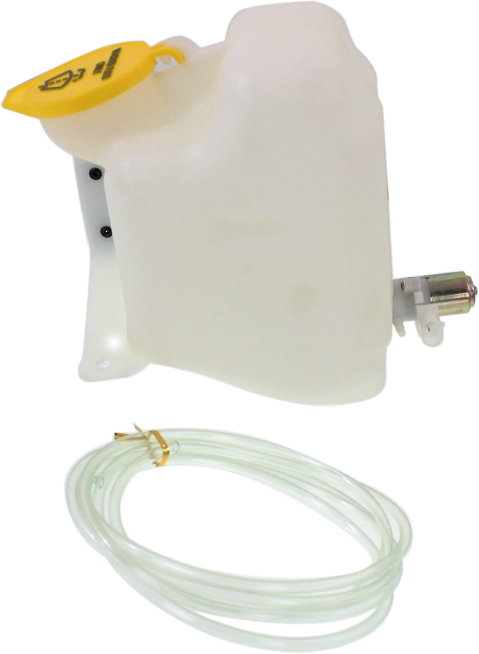 Washer Reservoir Compatible with JEEP WRANGLER 1997-2002 Assembly with Pump and Cap Single Pump