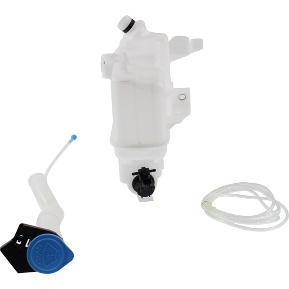 Washer Reservoir Compatible with MAZDA 3 2014-2017 Assembly with Pump Cap Sensor and Inlet Hatchback Japan Built