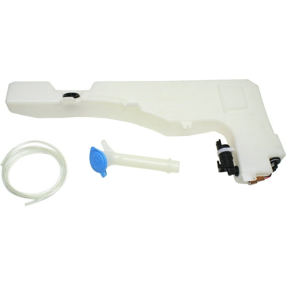 Washer Reservoir Compatible with NISSAN FRONTIER 2005-2018 Assembly with Pump Inlet Cap and Sensor