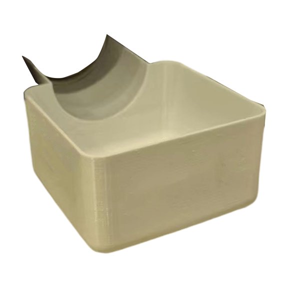 Washer Runoff Drain Tray, Side Mount Water Guide and Open Basin Splash Control for Utility Sink Side Household Use