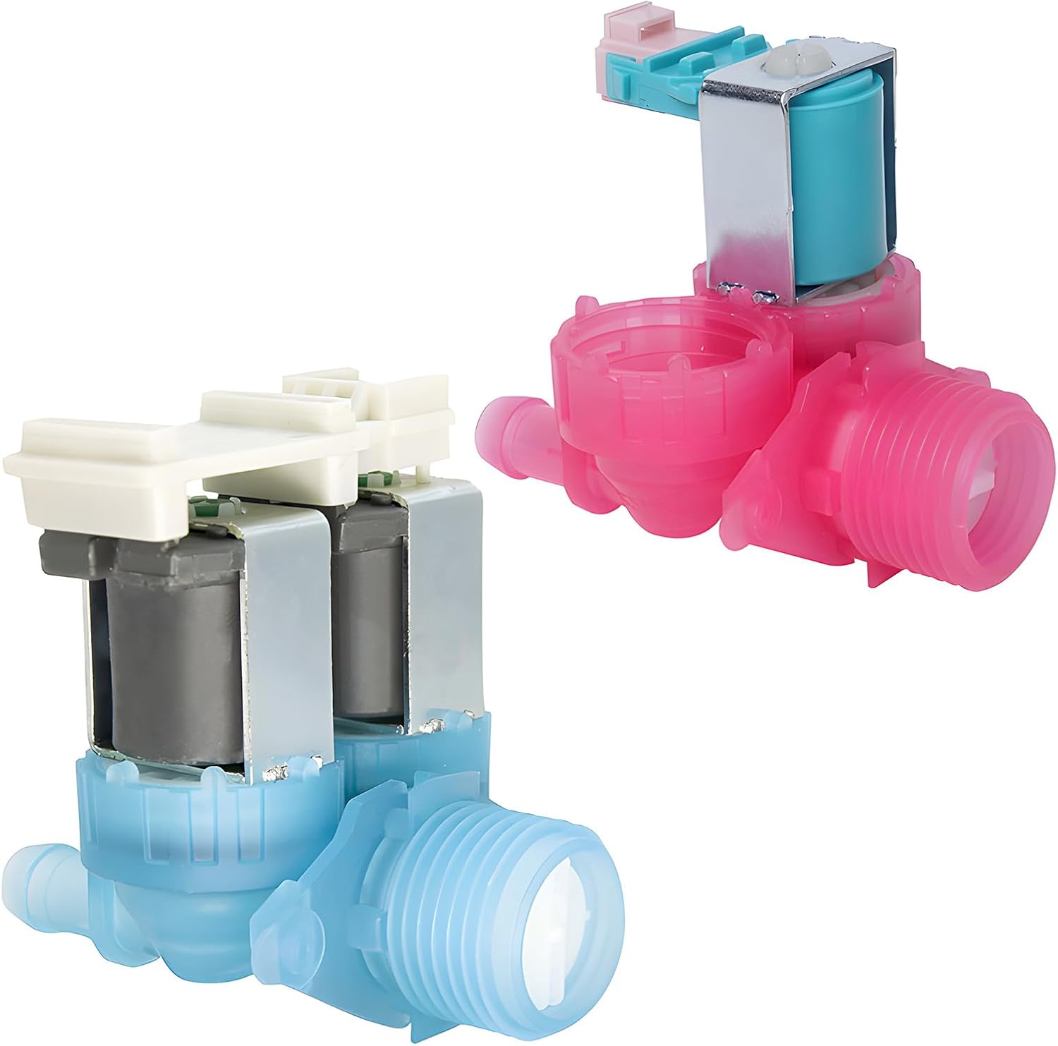 Washer Water Inlet Valve W11316255 & W11316256, Replacement For W11036928 33490439 AP6835736 4922254 PS12711563 EAP12711563, W11104751 Compatible With Whirlpool, Maytag, Amana