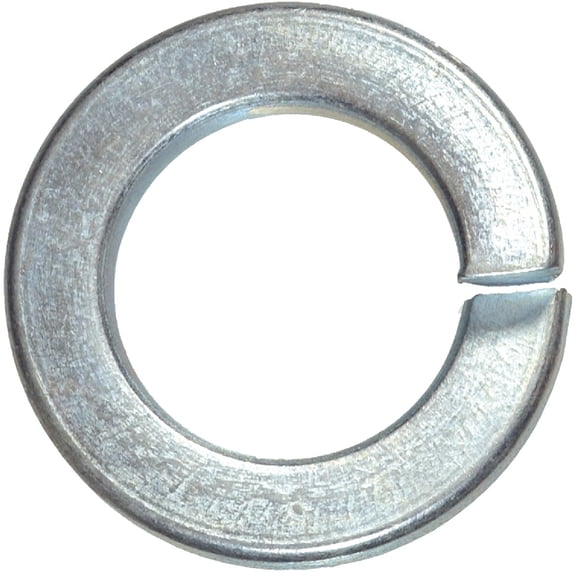Hillman Split Lock Washer - Zinc Plated Alloy Steel, 100 Pack, 5/16 In