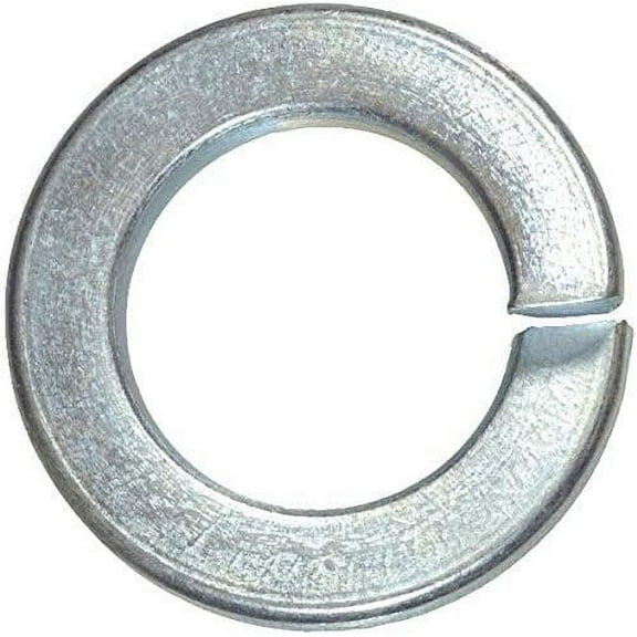 Hillman Split Lock Washer - Zinc Plated Alloy Steel, 100 Pack, 5/16 In