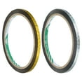 thumbnail image 1 of Washi Prism Tape Set 5mm Wide Holographic Color for Holiday Packaging and Decoration, Gold Tone, Silver Tone, 1 of 5