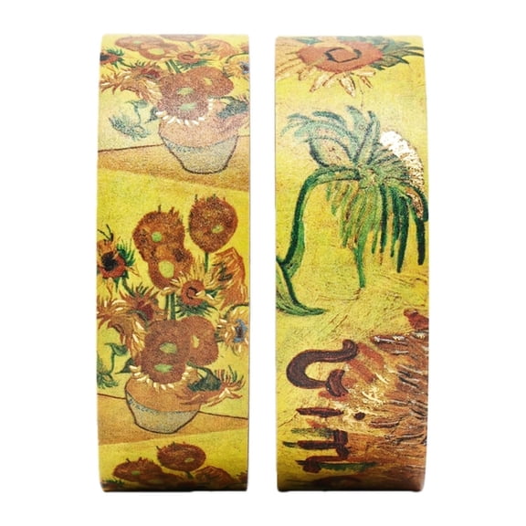 Washi Tape Mixed Pack Van Gogh, Sunflowers Washi Tape, the Van Gogh Museum Collection by Paperblanks (Washi Tape Mixed Pack), (Hardcover)