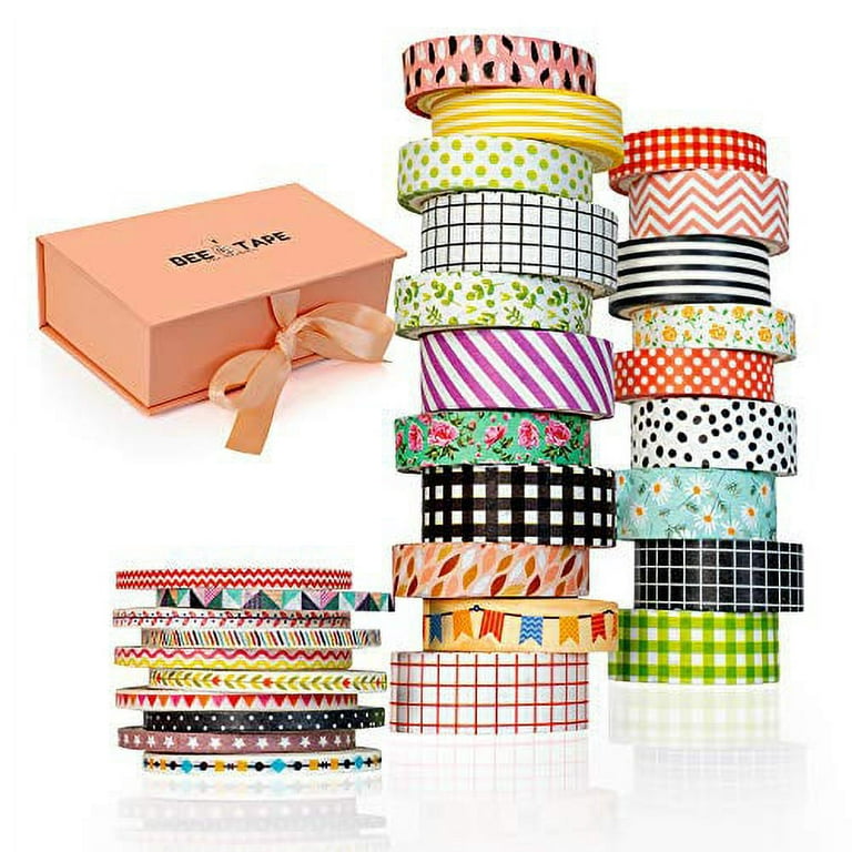 Cute & Glitter Washi Tape Sets: Decorative Designs for Crafts