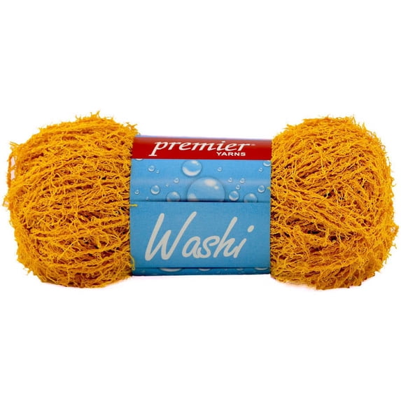Washi Yarn-Yellow, Pk 3, Premier Yarns