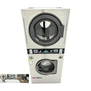 Washing Drying Machine Coin-Operated Double-Layer Commercial 220V 1PH