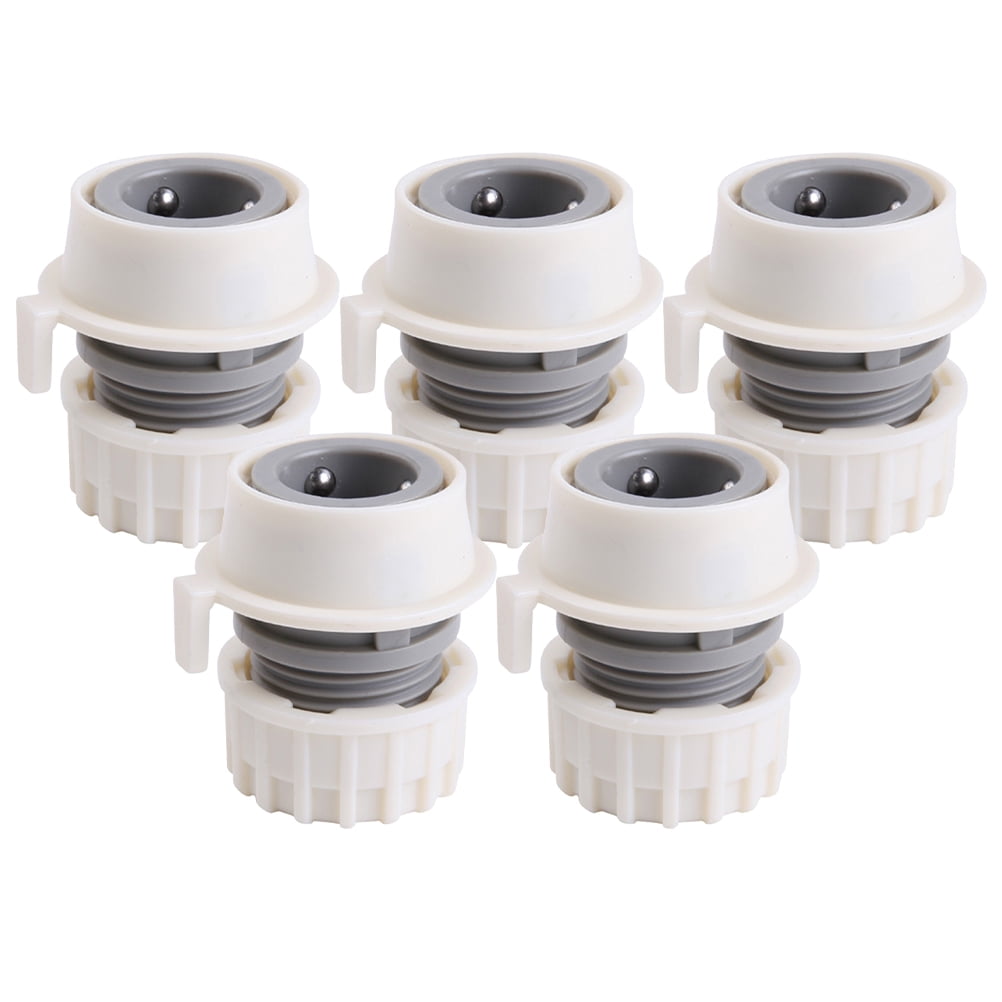 Washing Machine Adapter Quick Disconnect Water Hose Fittings 5 Pcs Faucet Connector Plastic Sink