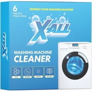 X-ALL Washing Machine Cleaner   Deep Cleaning Tablets, Cleans and refreshes the interior, Limescale and Mineral-Buildup   Deep Cleans Dirt for HE, Front Load & Top Load Washers