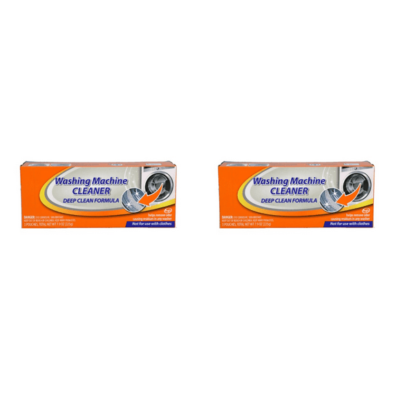 Washing Machine Cleaner, Deep Clean Formula, 3-ct. (2 Boxes) 6-ct total