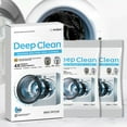 thumbnail image 1 of Washing Machine Cleaner - Deep Cleaning for Drum, Ducts & Screens, Removes Stubborn Stains, Hard Water & Detergent Residue, Eliminates Odor & Microbes, Hypoallergenic, Easy to Use, 280g, 1 of 8