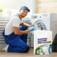 thumbnail image 1 of Washing Machine Cleaner – Deep Cleaning for Front Loader, Top Load & HE Washers – Helps Remove Odor-Causing Residues, Pet Hair & Hard Water Buildup – Septic Safe, 1 of 9