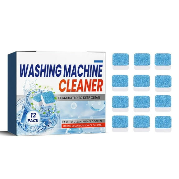 Washing Machine Cleaner Descaler Deep Cleaning Tablets Efficient Cle C5M2