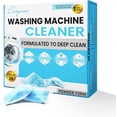 thumbnail image 1 of Washing Machine Cleaner Powder, 1Year Supply (24 Packs) for Front & Top Load Washers – Deep Cleaning, Odor Reduction, Residue-Free & Easy Use – Powder Cleaner for Washing Machines and Dishwasher Pods, 1 of 4