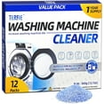 thumbnail image 1 of Washing Machine Cleaner Powder Deodorizer 12 Pack， For Deep Descaling, Cleaning Front-Loading & Top-Loading Washing Machine Drum Interiors And Drum Seal, Septic Tank Safe - 12 Month Supply, 1 of 4
