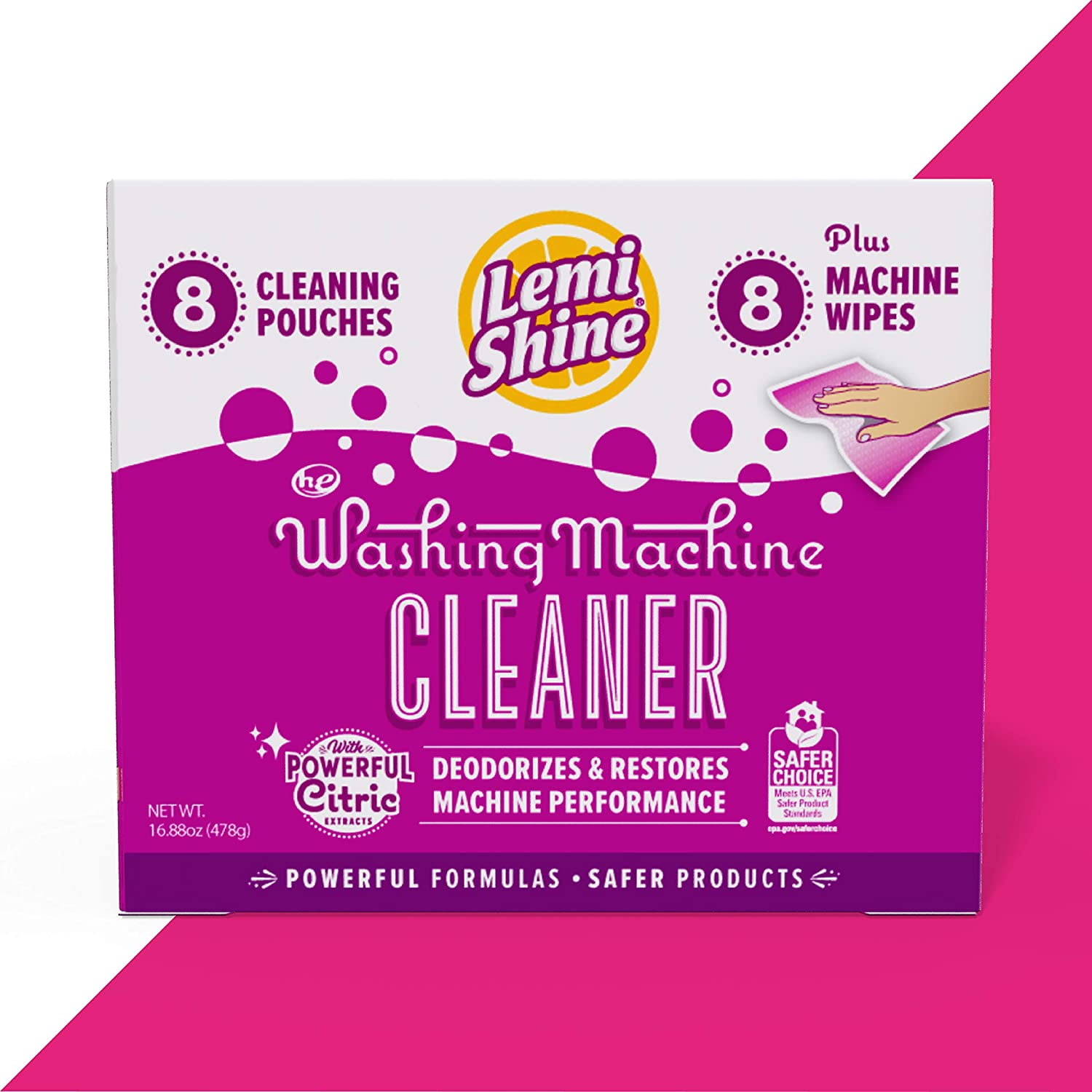 Washing Machine Cleaner Powered By Citric Acid 100 Guaranteed Hard
