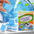 thumbnail image 1 of Washing Machine Cleaner Tablets 12 Pack - 1 Year Supply Washer Machine Cleaner Tablets, Septic Safe Washing Machine Cleaning Tablets, Washer Cleaner Tablets, Works with All Washers Including HE, 1 of 8