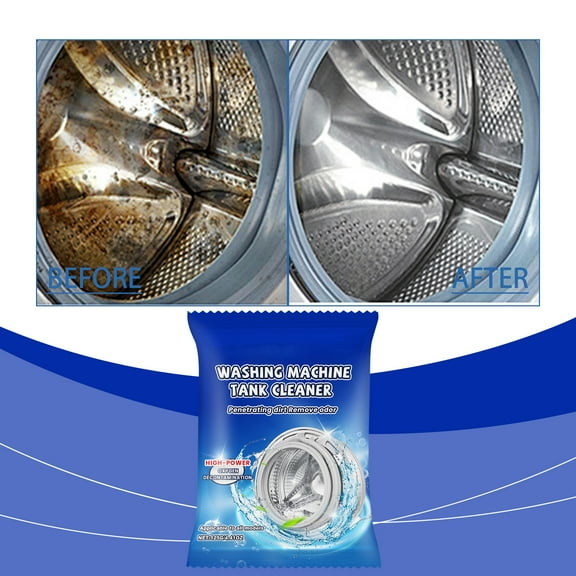 Washing Machine Cleaner Tablets (125g) - Deep Clean Tub and Tank, Remove Odor, Limescale, and Residue, Affresh Compatible, Laundry Maintenance