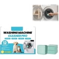 thumbnail image 1 of Washing Machine Cleaner Tablets for Pet Owners, Deep Clean Enzyme Washer Machine Cleaner Tablets, Removes Pet Hair, Odor, Soap Scum, Septic Safe for Front Load Top Load HE Washers(xw), 1 of 6