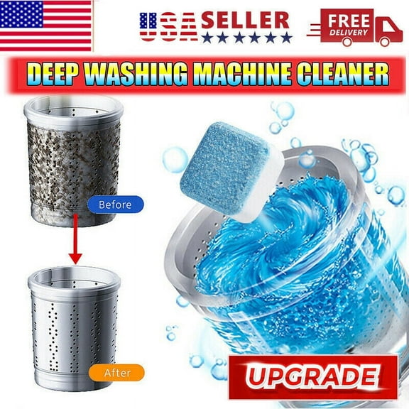 Washing Machine Cleaner Tablets for Washing Machines, 12 Pieces