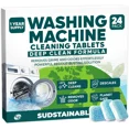 thumbnail image 1 of Washing Machine Cleaning Tablets 24 Pack Washer Machine Cleaner Tablets For Top, 1 of 3