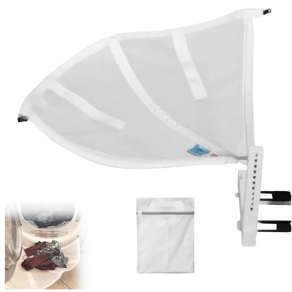 Washing Machine Collection Net, Laundry Catcher Net for Front-Load Washers, Anti-Clothing Drop Net with Breathable Mesh Fabric, Easy to Install for Newlyweds, Friends Moving into a New Home(1pcs)