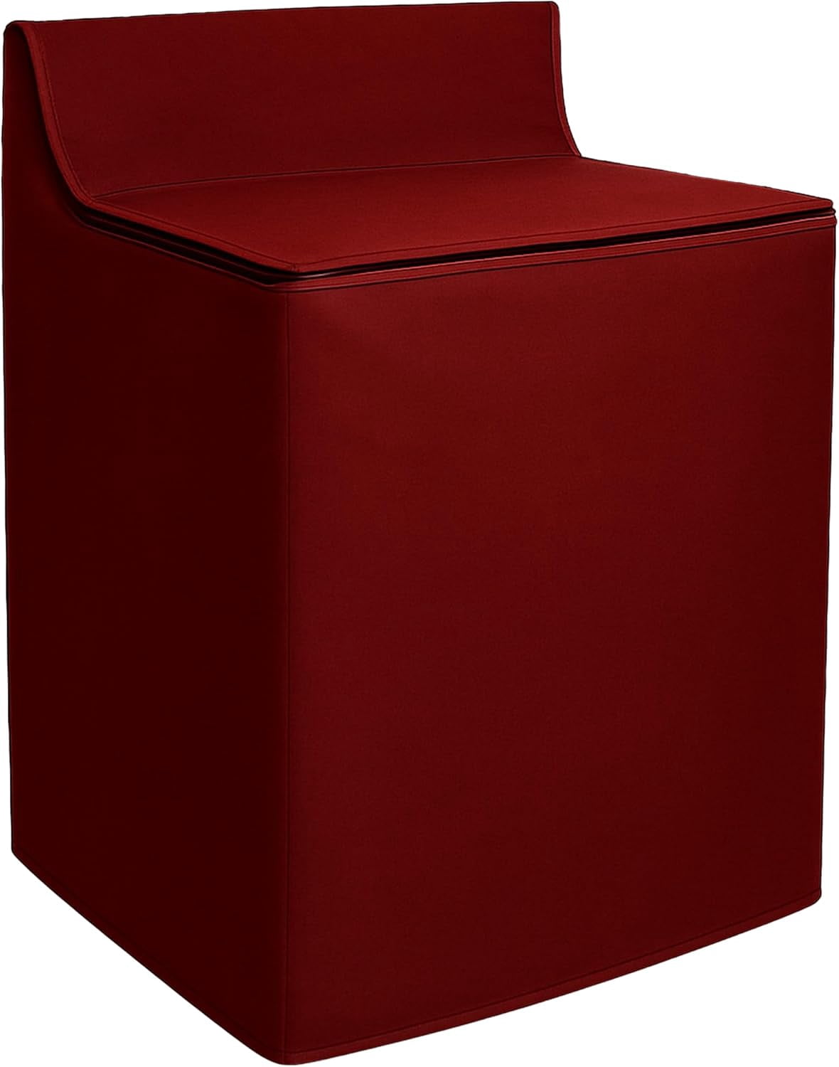 Washing Machine Cover Zippered Non-Woven protects from Scratches Burgundy 30"W x 26"D x 41"H