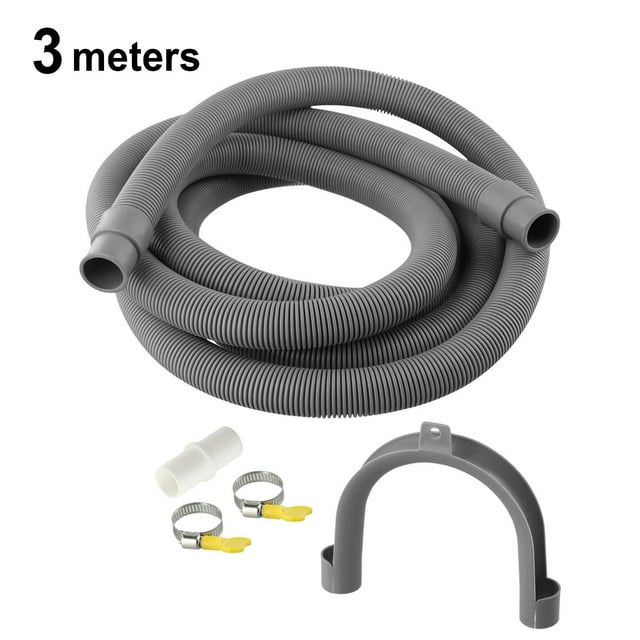 Washing Machine Dishwasher Drain Extension Kit 1.5M/2M/3Meter Drain Pipe 3 Meters
