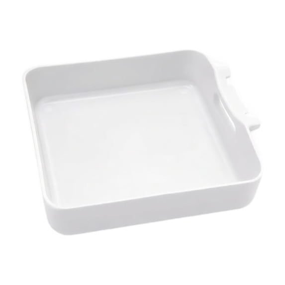 Washing Machine Drain Funnel Tray, Low Profile Washer Water Catch Guide for Front Load Filter Cleaning, Laundry Drain Accessory for Pump Maintenance(White)