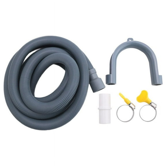 Washing Machine Drain Hose 10 Ft Flexible Dishwasher Extension Kits Corrugated Washer Discharge